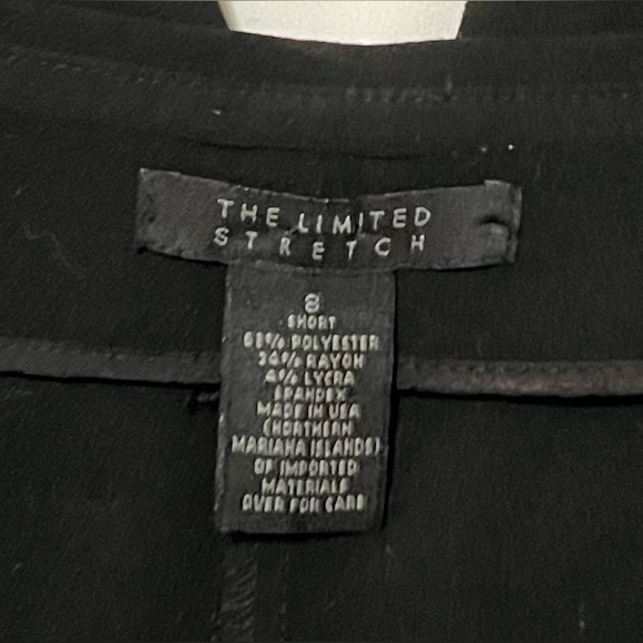 The Limited Stretch Slight Bootcut Pants - Size 8 Short - Black - Picture 13 of 13